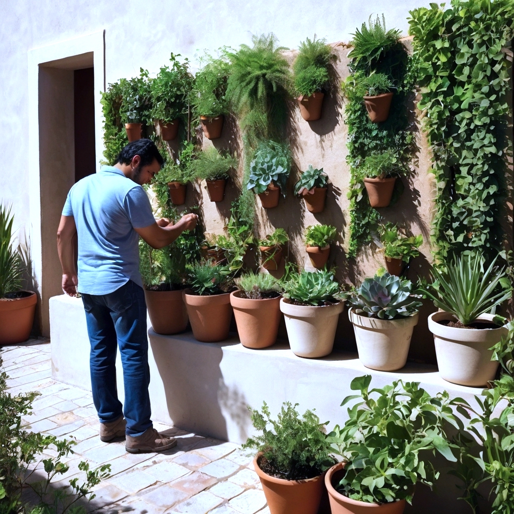 urban gardening vertical