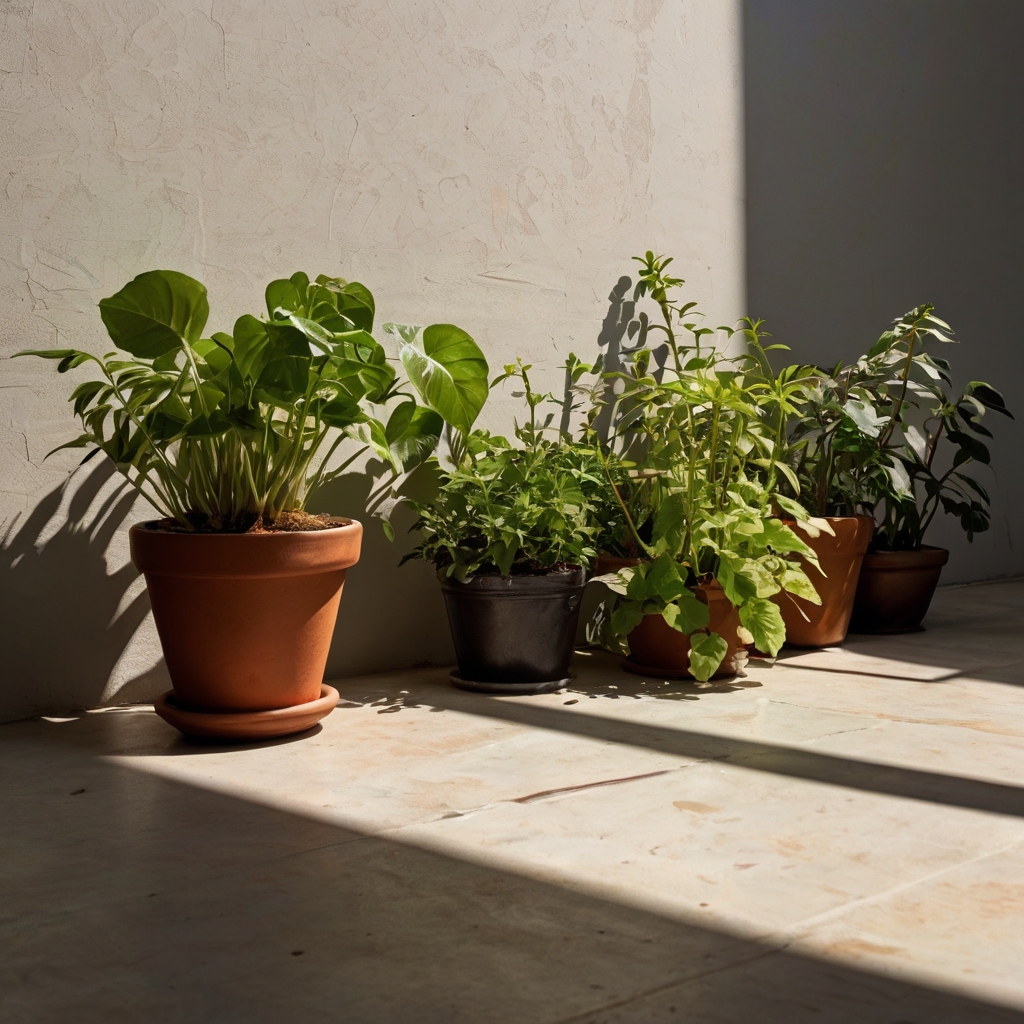 urban garden plants