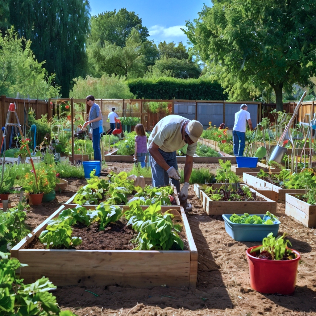 comunity urban garden